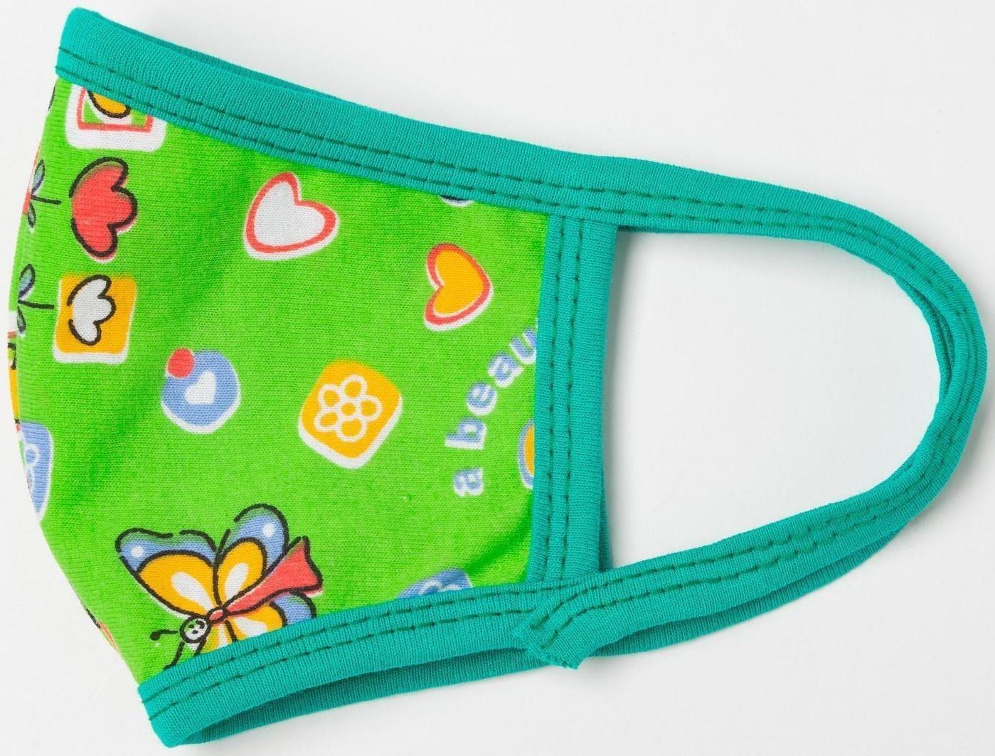 Маска многоразовая детская, цвет МИКС, возраст 3-6 лет