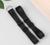 Бретели текстильные, 2 см, 33,5 см, пара, цвет чёрный