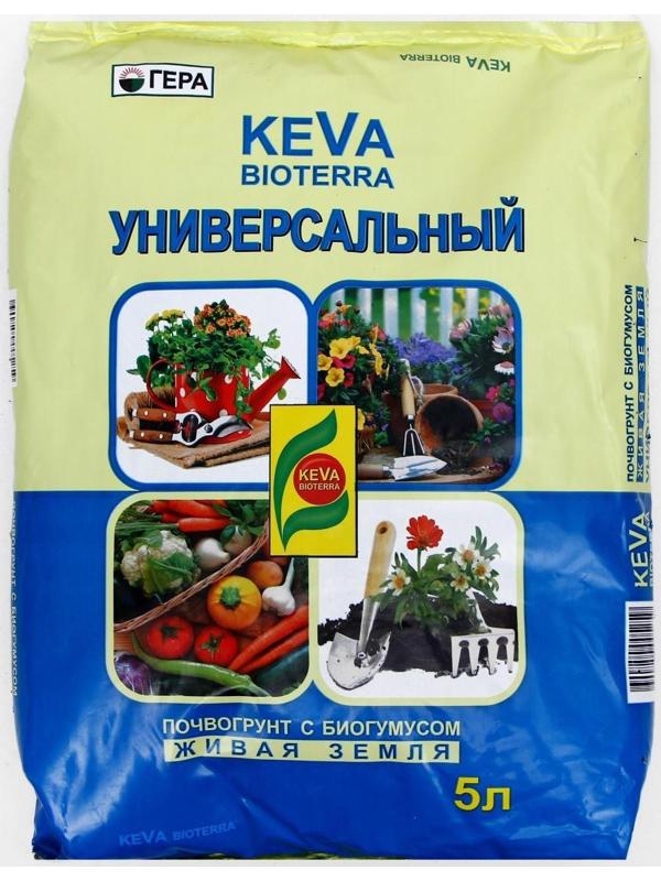 Почвогрунт KEVA BIOTERRA Универсальный, 5 л