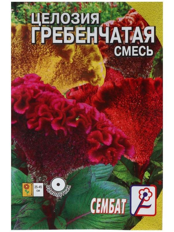 Семена цветов Целозия Гребенчатая смесь 0,1 г