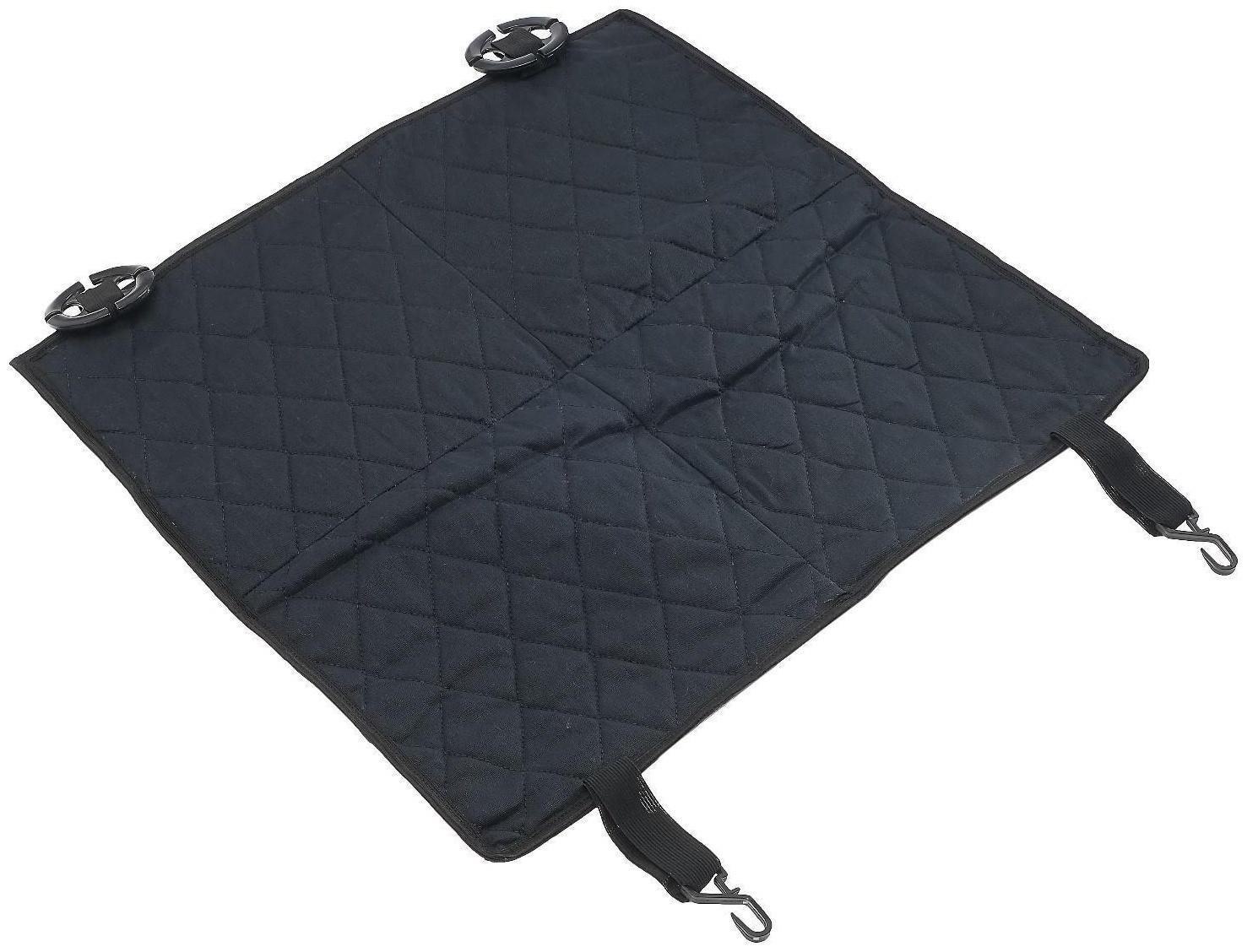 Накидка на переднее сиденье, натуральная шерсть, короткий ворс, серый