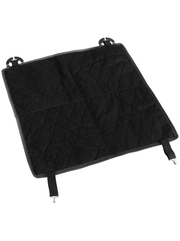 Накидка на переднее сиденье, натуральная шерсть, короткий ворс, серый