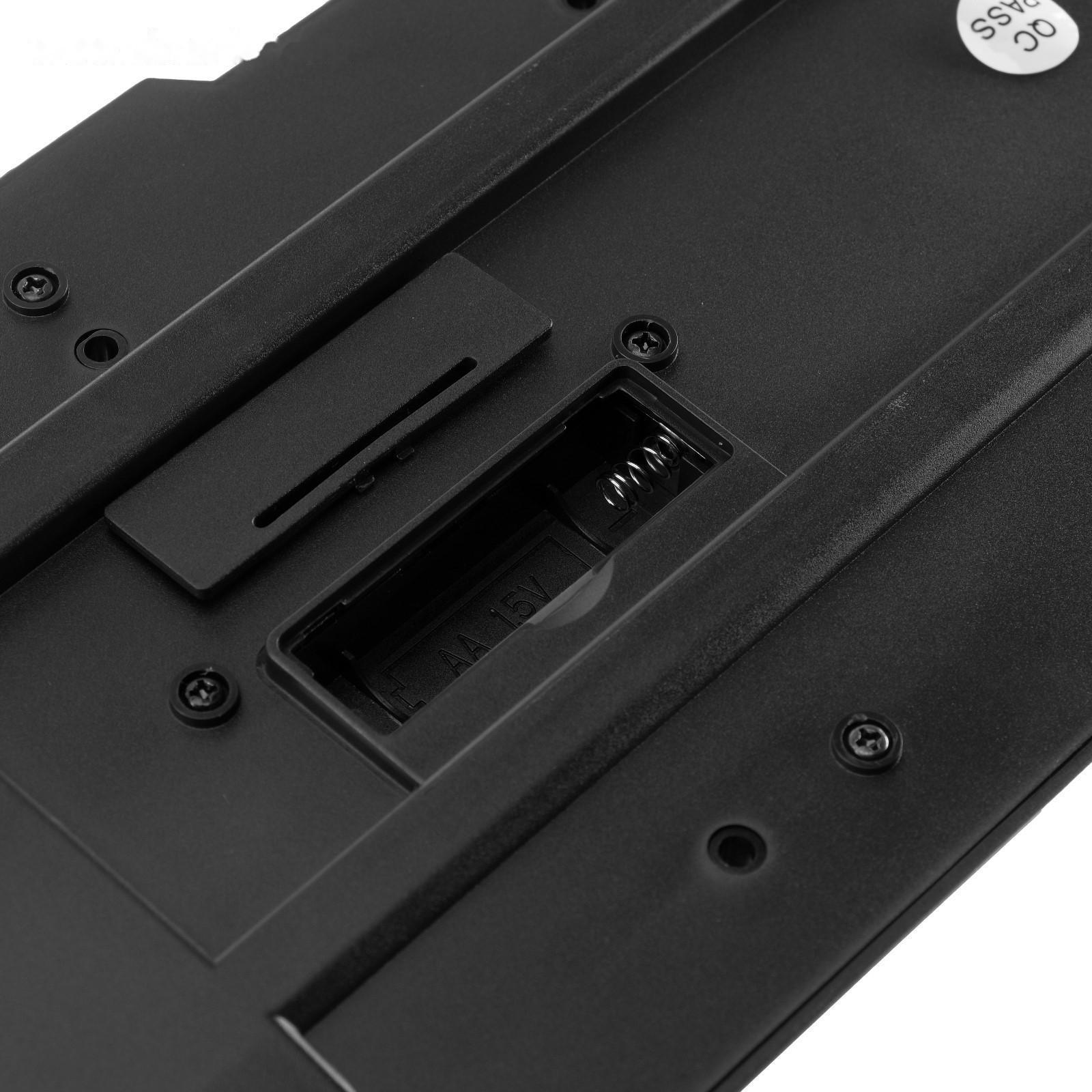 Клавиатура Smartbuy ONE 231, беспроводная, мембранная, 114 клавиш, USB, черная