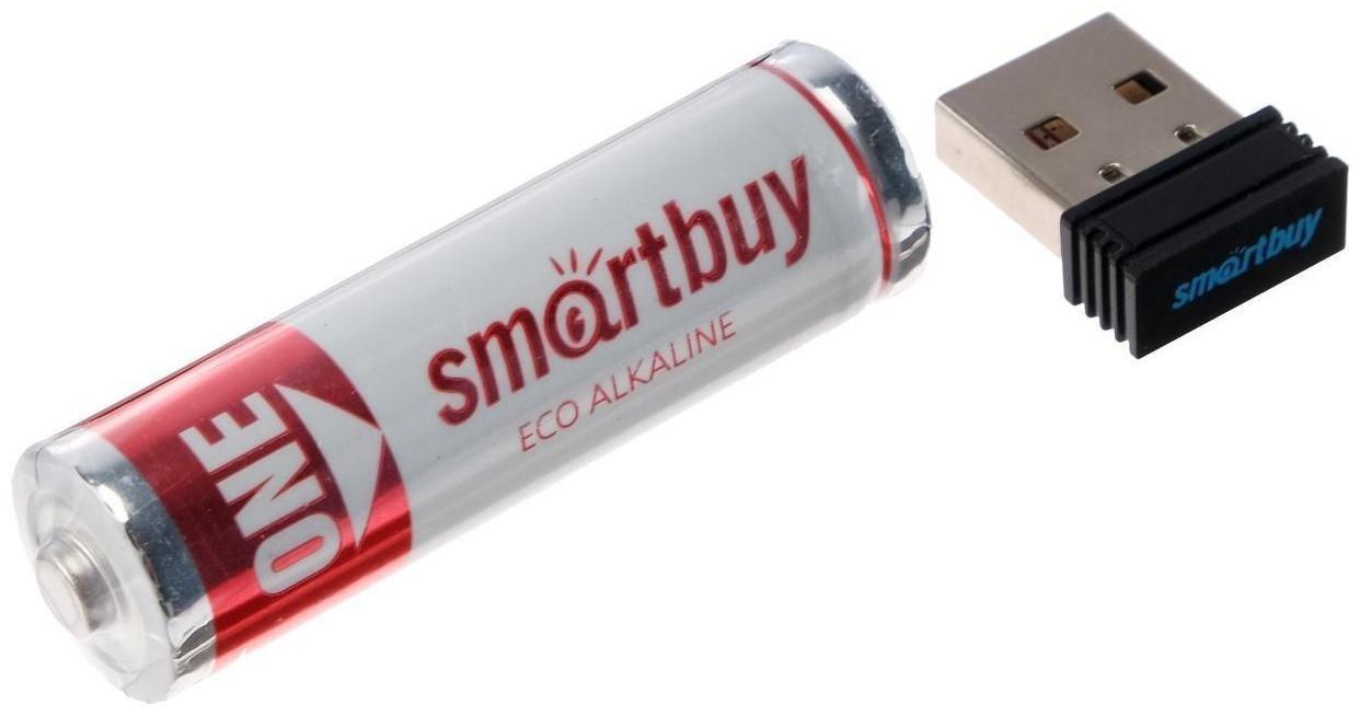 Клавиатура Smartbuy ONE 231, беспроводная, мембранная, 114 клавиш, USB, черная