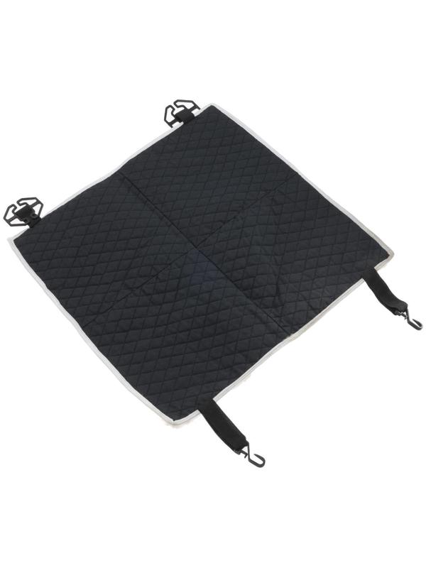 Накидка на переднее сиденье, натуральная шерсть, короткий ворс, белый