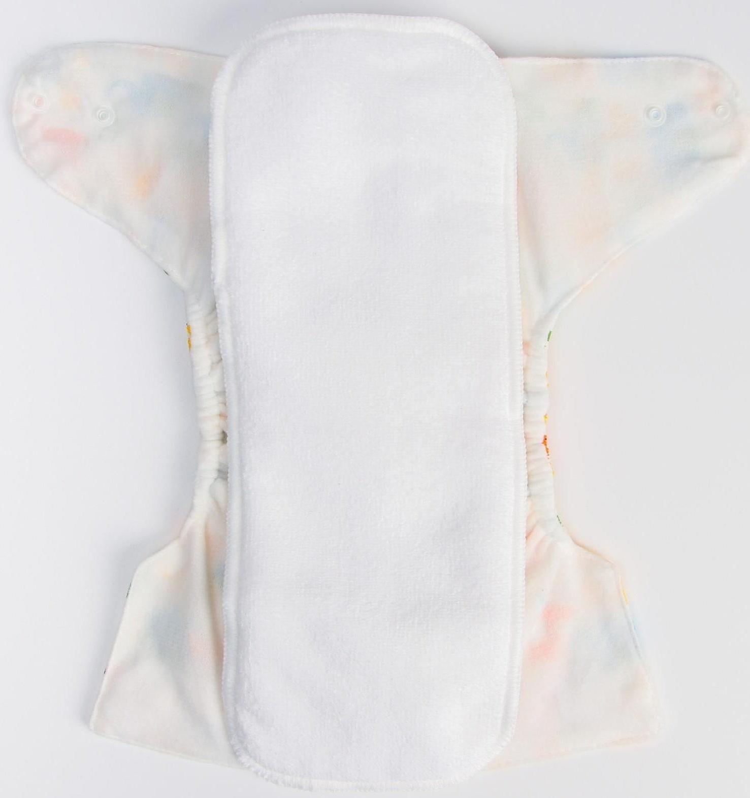 Вкладыш в многоразовый подгузник 3-х слойный, Микрофибра