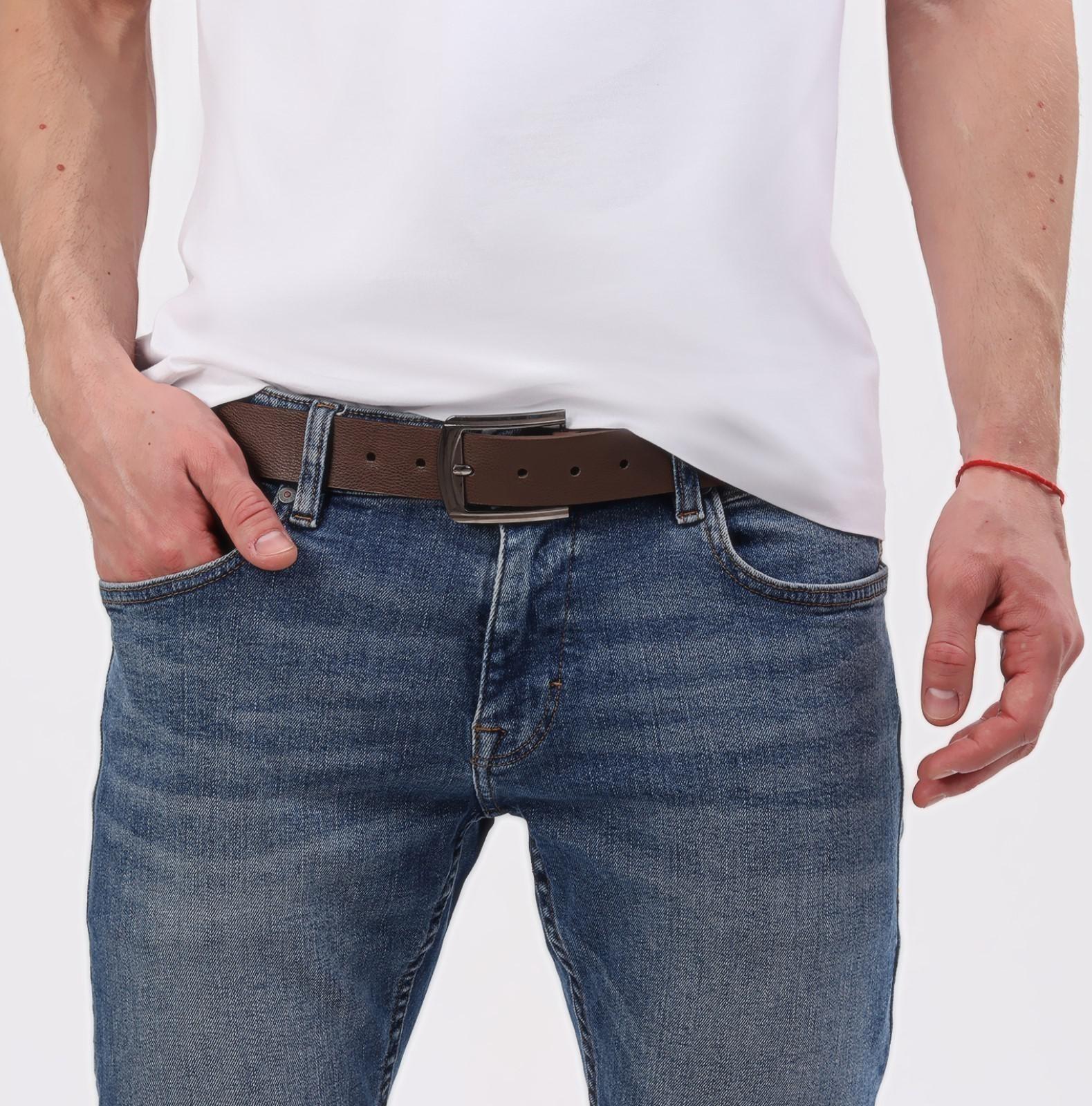 Пряжка для ремня, 6,3 × 5,5 см, 40 мм, цвет чёрный никель