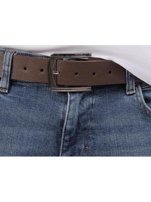 Пряжка для ремня, 6,3 × 5,5 см, 40 мм, цвет чёрный никель