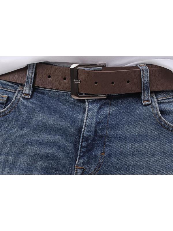 Пряжка для ремня, 5,5 × 5,2 см, 40 мм, цвет чёрный никель