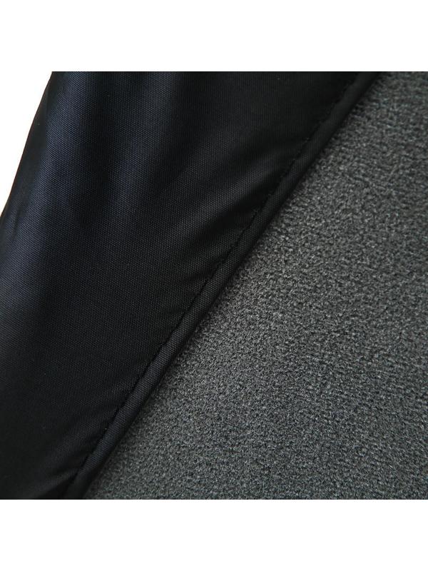 Накидка на переднее сиденье автомобиля, черно-синий, набор 2 шт