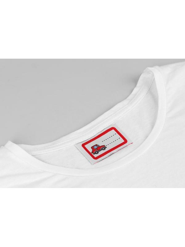 Нашивка «Машинка», 5,5 × 3,2 см, 10 шт, цвет красный