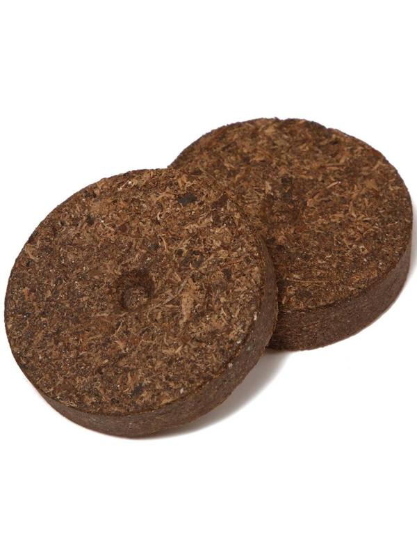 Таблетки торфяные, d = 4.2 см, без оболочки, набор 12 шт.