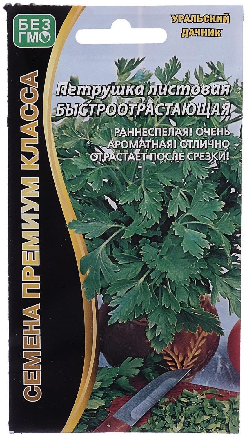 Семена Петрушка Быстроотрастающая Листовая 1,5 г.