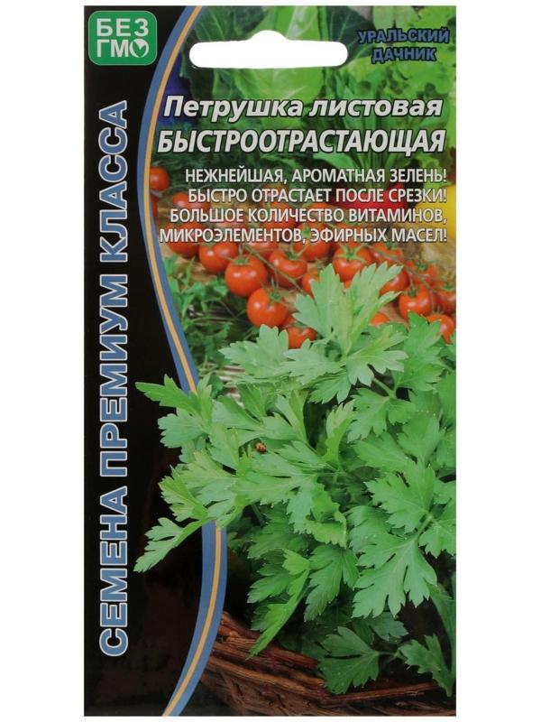 Семена Петрушка Быстроотрастающая Листовая 1,5 г.