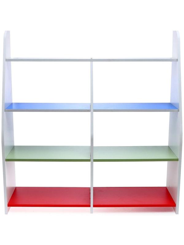 Стеллаж с сужением «Динозавр», три полки