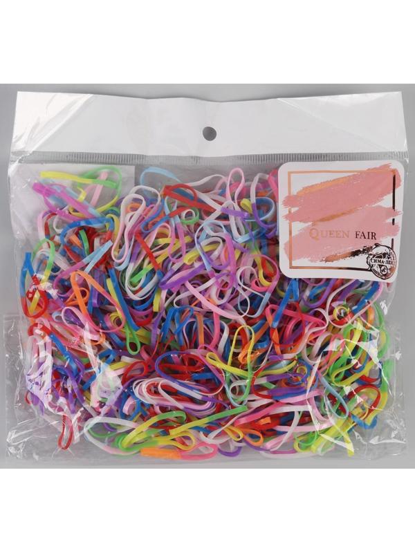 Набор парикмахерских резинок для создания прически, d = 2 см, 50 гр, разноцветный