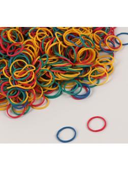 Набор парикмахерских резинок для создания прически, d = 1,5 см, 50 гр, разноцветный