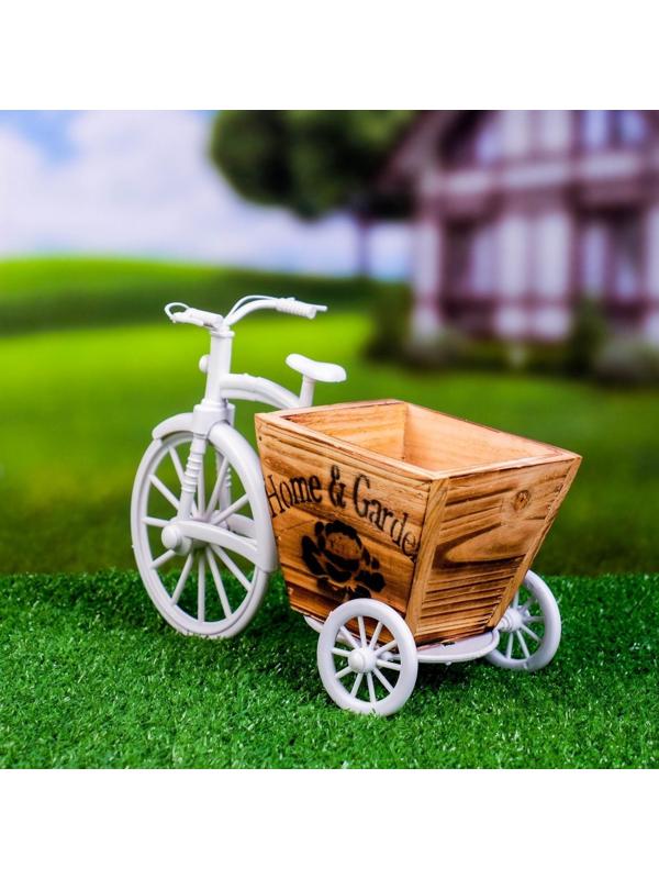 Кашпо-велосипед 26х12х18см