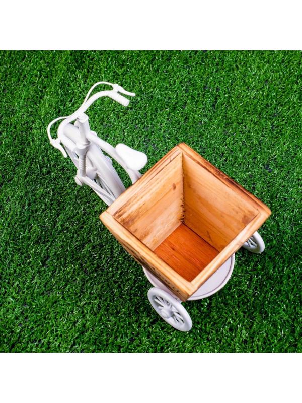 Кашпо-велосипед 26х12х18см