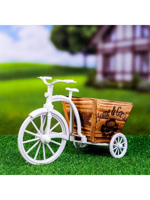 Кашпо-велосипед 26х12х18см