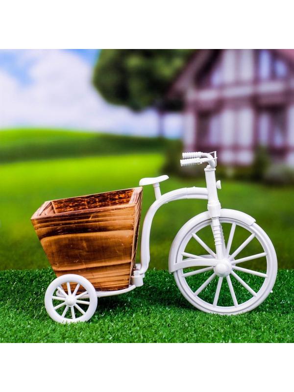 Кашпо-велосипед 26х12х18см