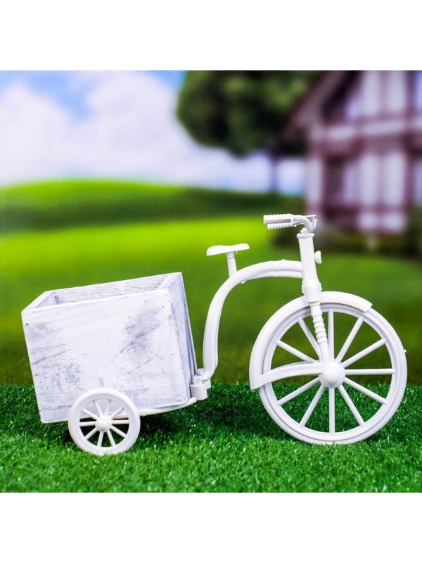 Кашпо-велосипед 26х12х18см