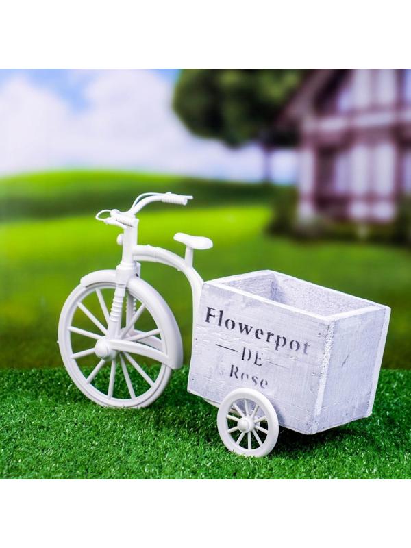 Кашпо-велосипед 26х12х18см