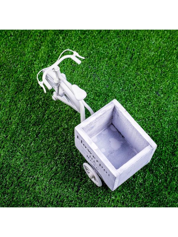 Кашпо-велосипед 26х12х18см