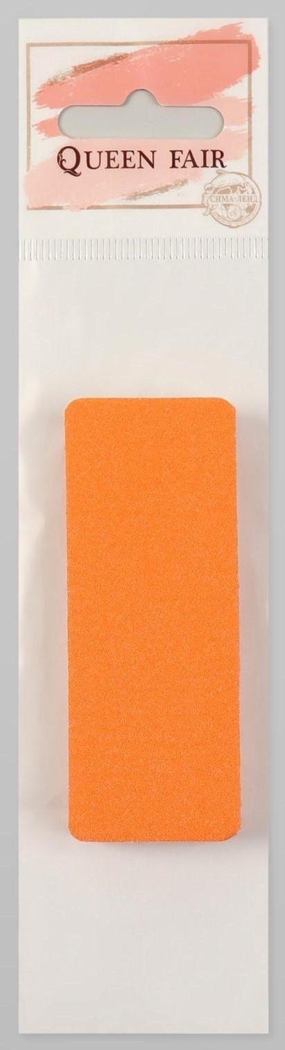 Баф наждачный для ногтей, двусторонний, 7,6 × 3 × 1,2 см, цвет МИКС