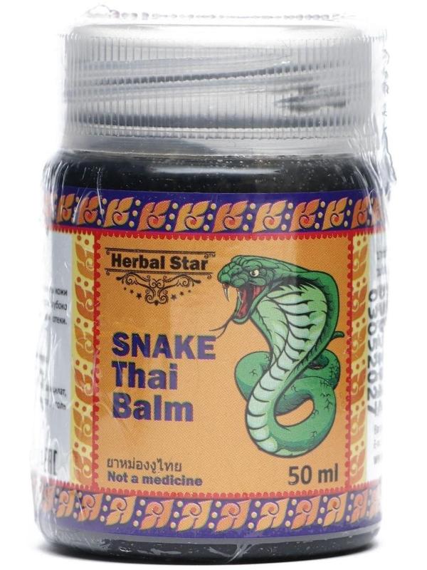 Тайский змеиный бальзам Herbal Star, 50 мл