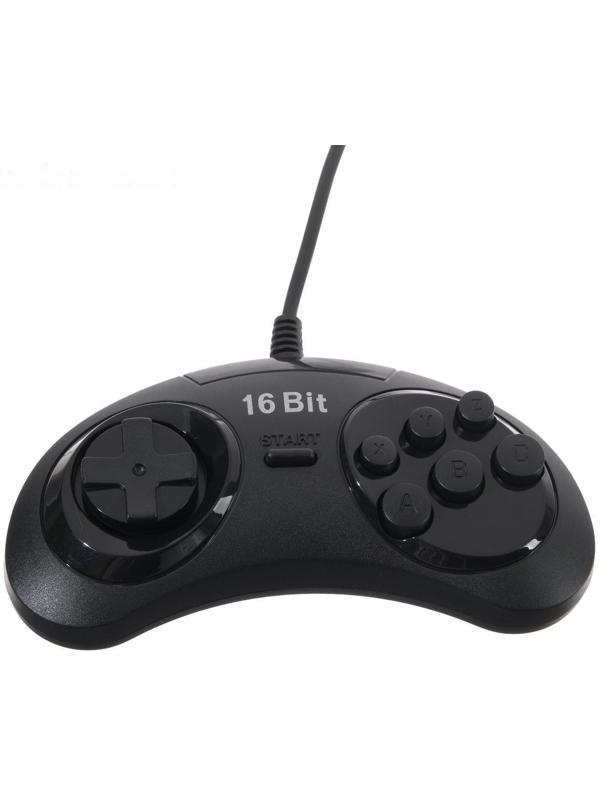 Игровая приставка Magistr Drive 2 lit, 16-bit, 252 игры, 2 геймпада