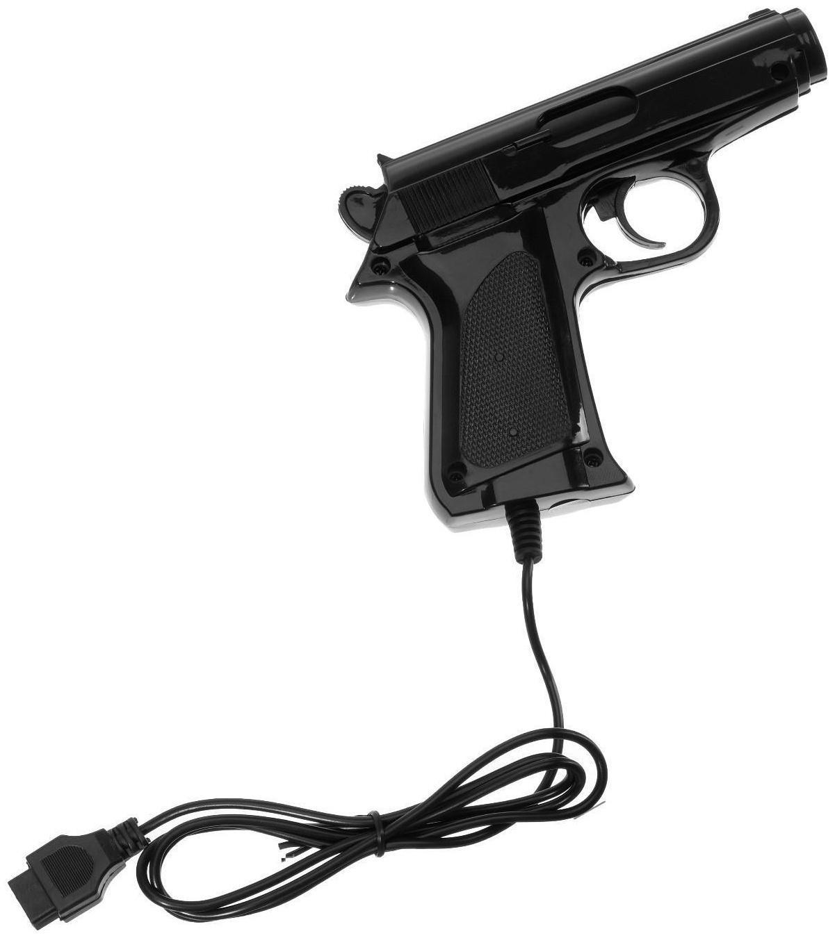 Пистолет для Dendy 8-bit Magistr Savia 9p, 9pin, черный