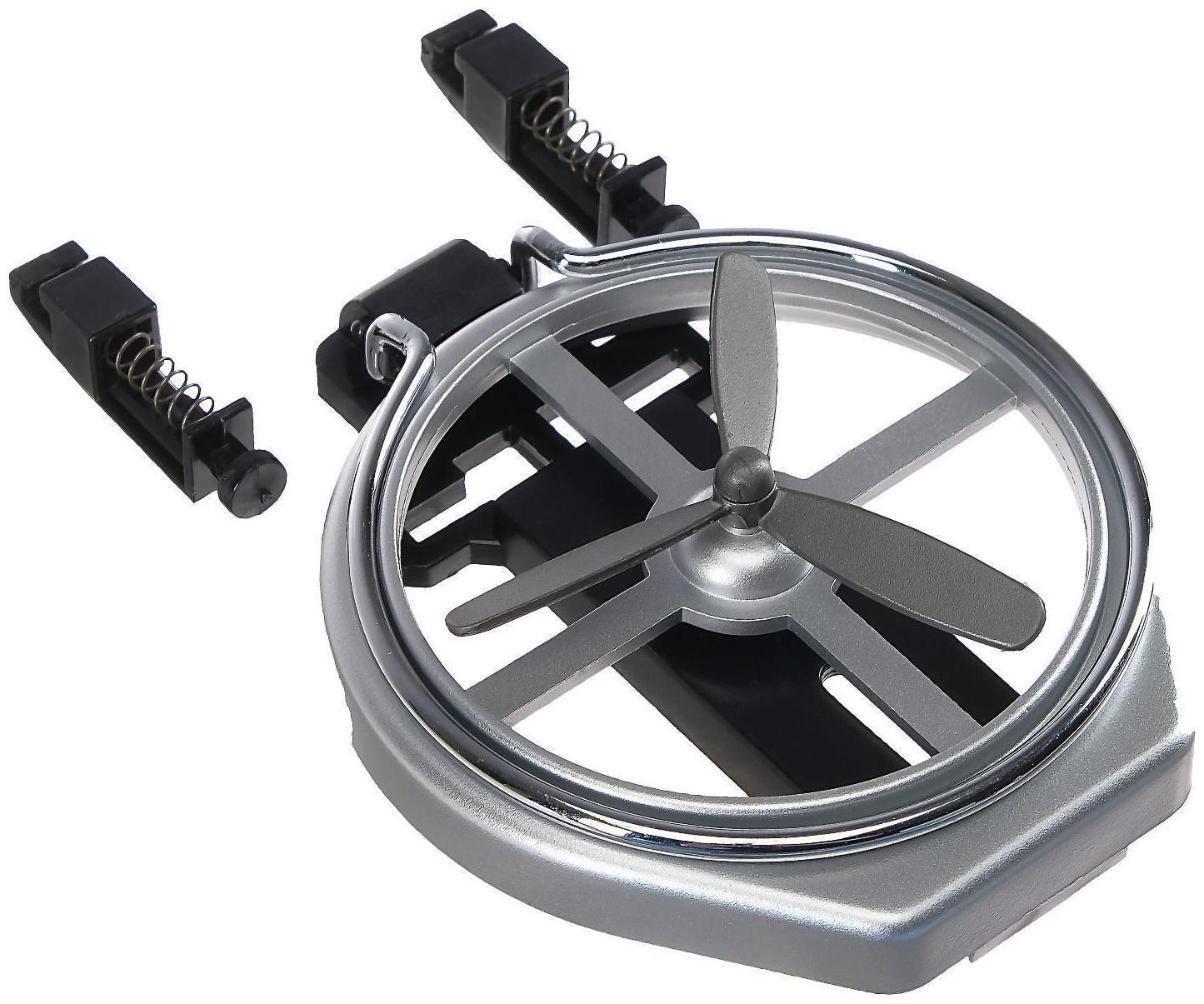 Подстаканник TORSO в дефлектор, автомобильный, хром