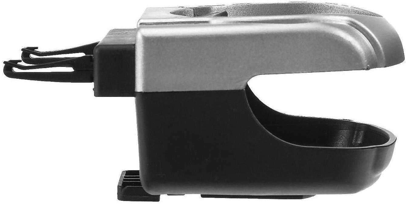 Подстаканник в дефлектор TORSO, автомобильный, серебро