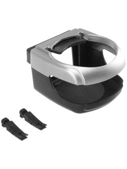 Подстаканник в дефлектор TORSO, автомобильный, серебро