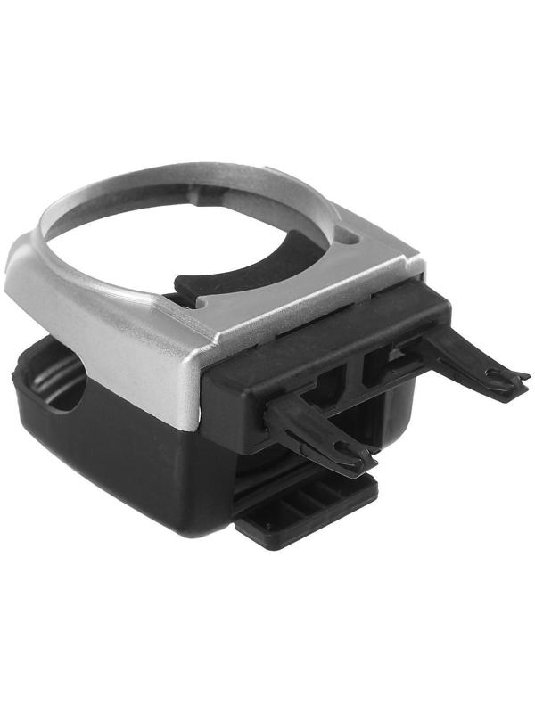 Подстаканник в дефлектор TORSO, автомобильный, серебро