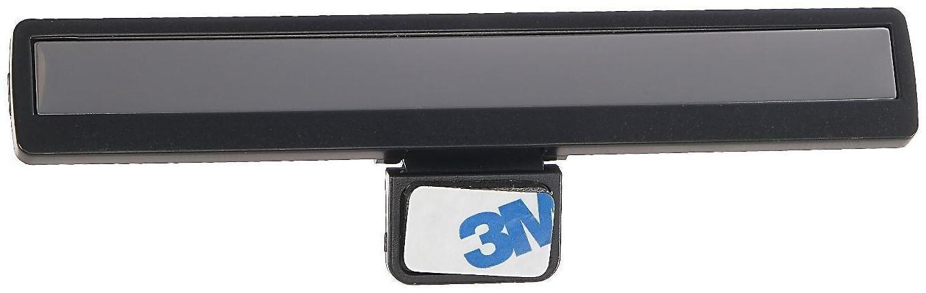 Табличка для номера телефона Cartage, люминесцентные цифры, складная, черный