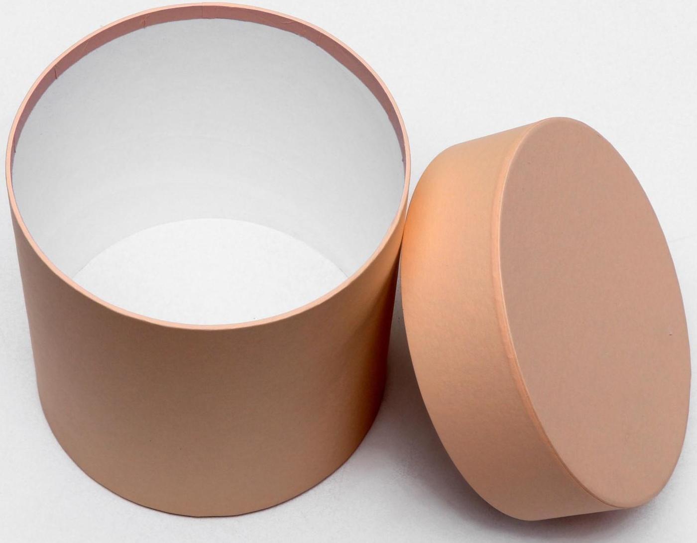 Набор круглых коробок 5 в 1 UPAK LAND ,Солнечный, 23 х 23 х 25 - 15 х 15 х 15 см