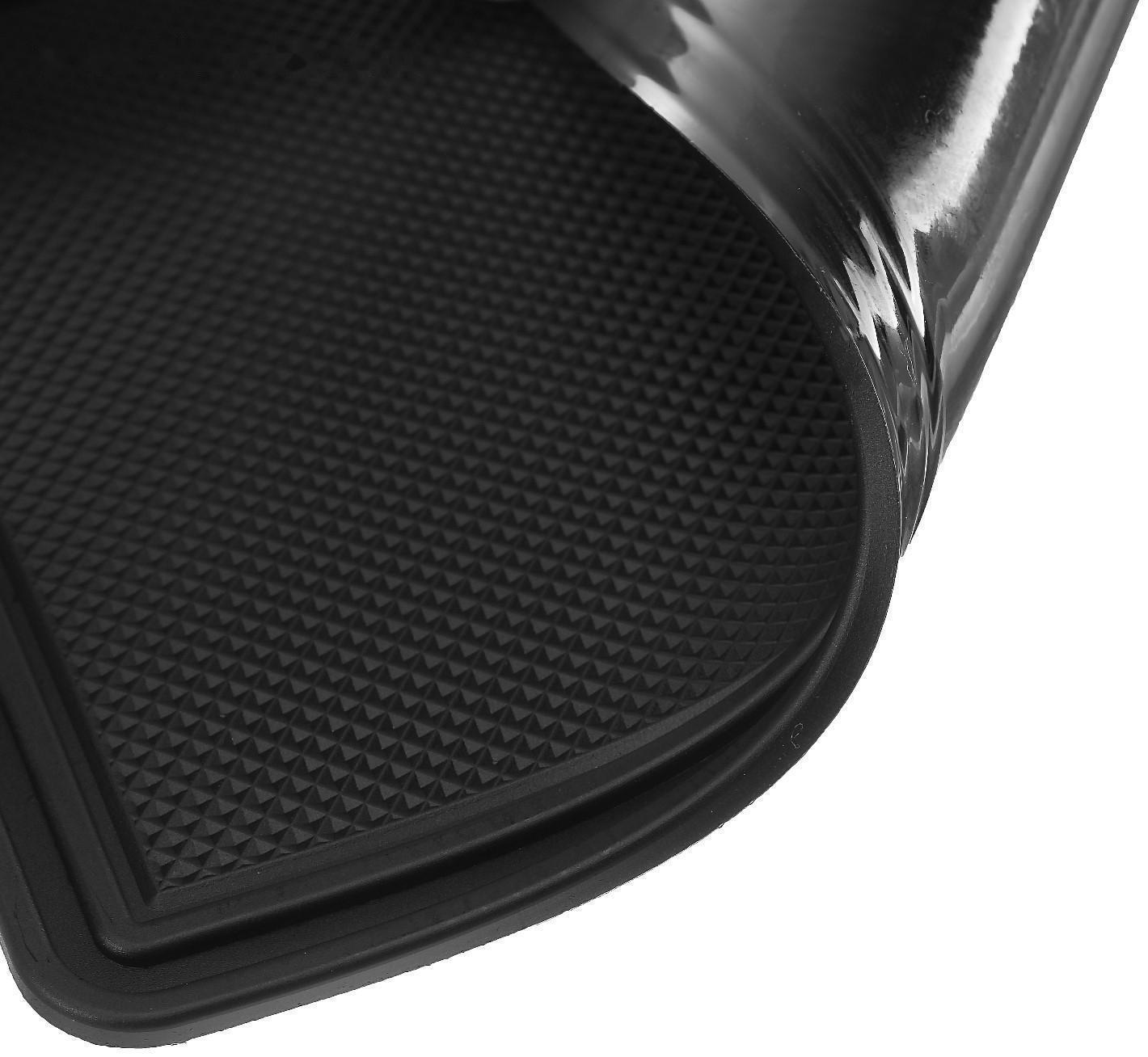 Коврик противоскольязщий 18×13 см с бортом, черный