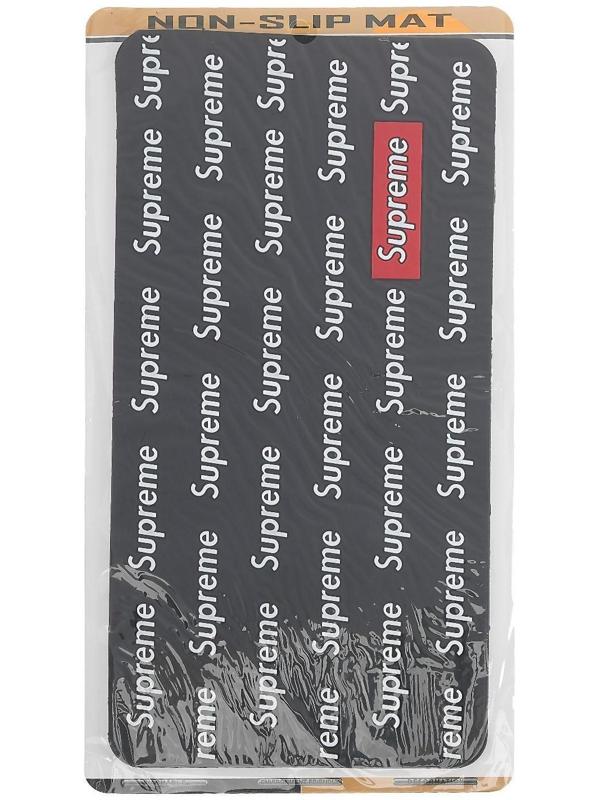 Коврик противоскольязщий 30×15 см, Supreme, черный