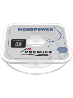Леска PREMIER fishing MONOPOWER ICE 0,14 м, 30 м Clear Nylon