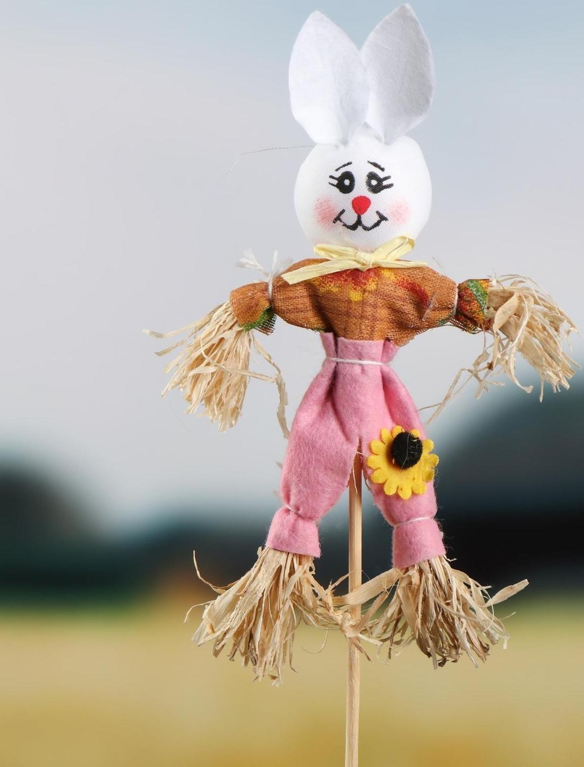 Огородное пугало «Заяц», h = 50 см, МИКС