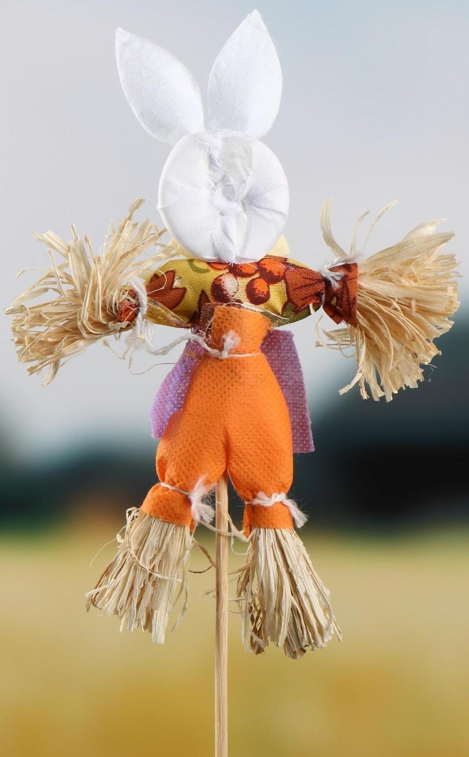 Огородное пугало «Заяц», h = 50 см, МИКС