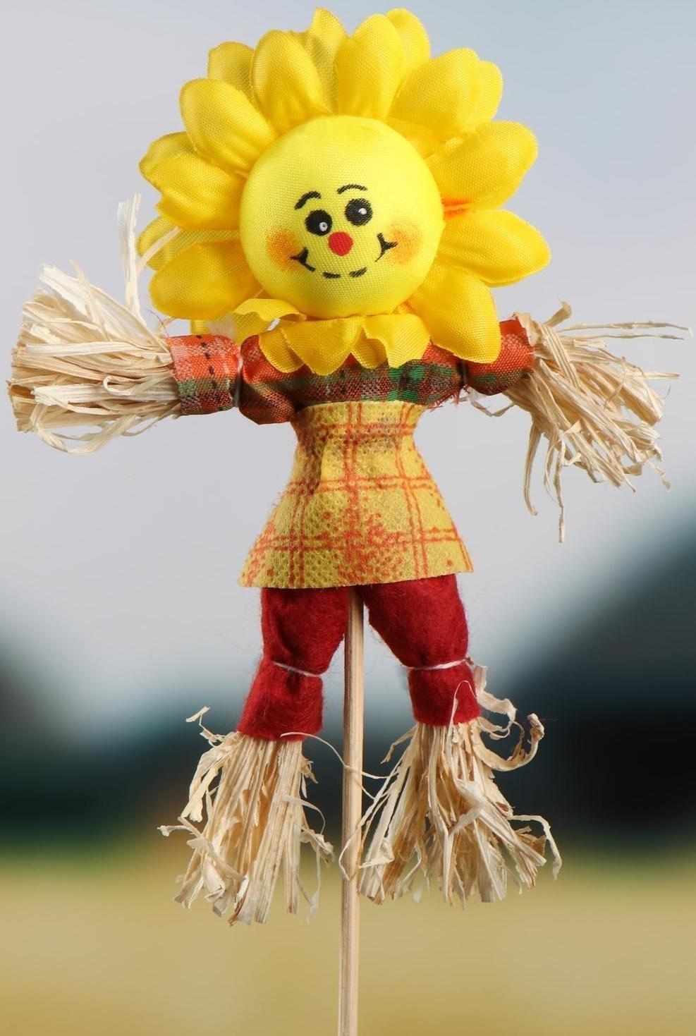 Огородное пугало «Солнце», h = 50 см, МИКС