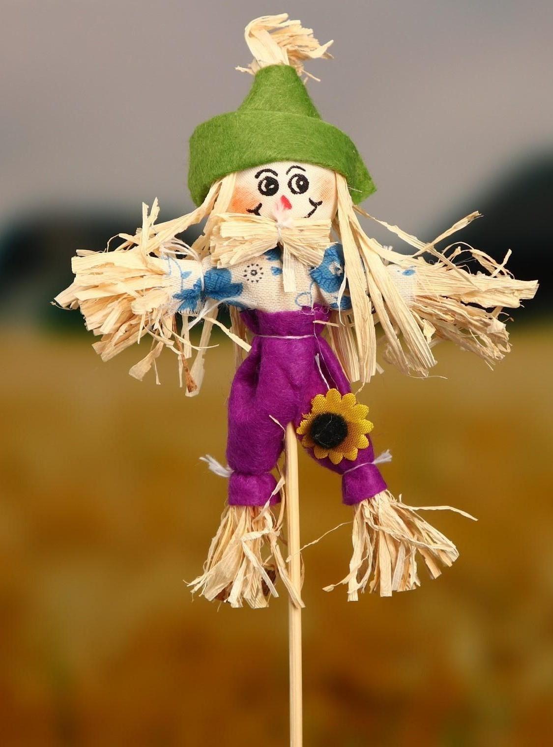 Огородное пугало, h = 50 см, МИКС