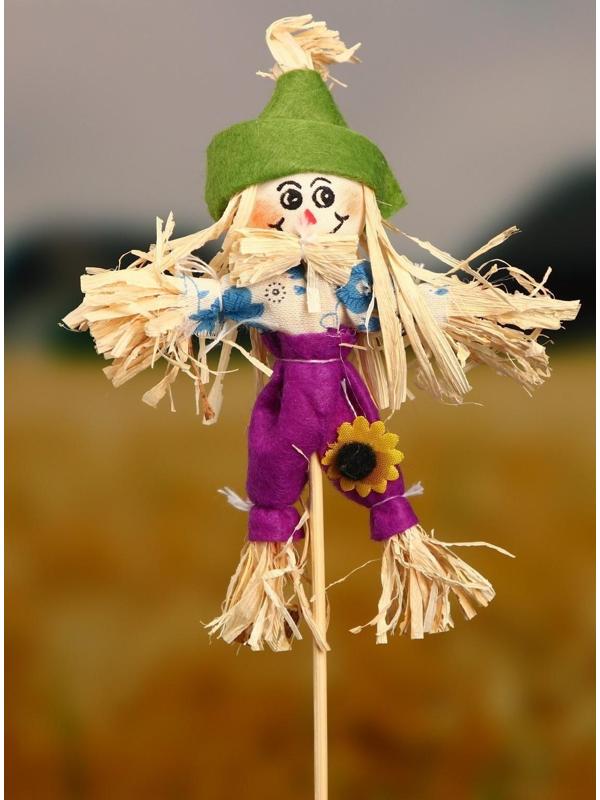 Огородное пугало, h = 50 см, МИКС