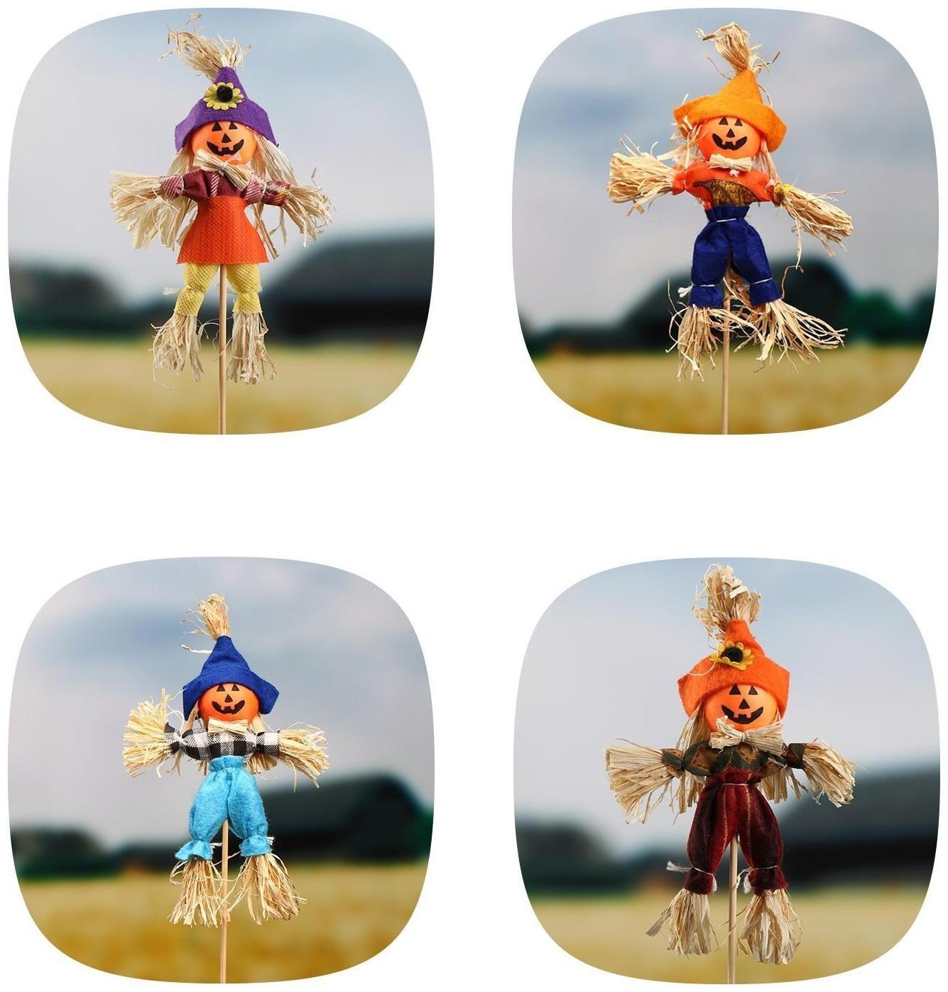 Огородное пугало «Тыква», h = 50 см, МИКС