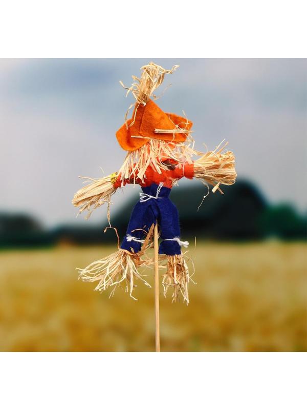 Огородное пугало «Тыква», h = 50 см, МИКС