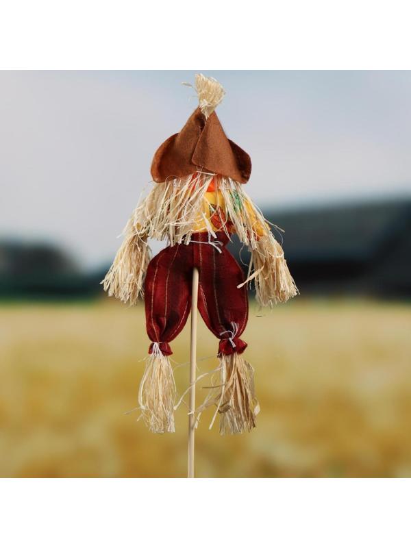 Огородное пугало «Тыква», h = 50 см, МИКС