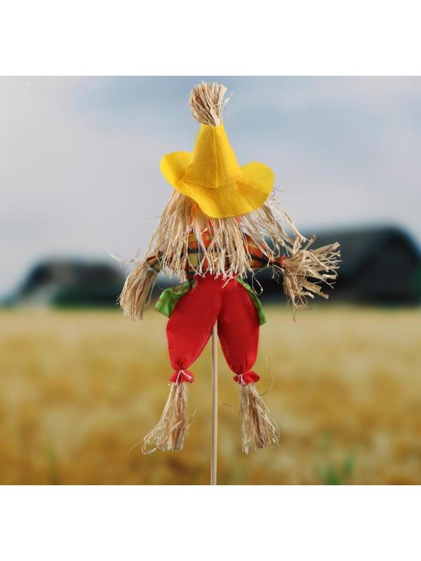 Огородное пугало «Тыква», h = 50 см, МИКС